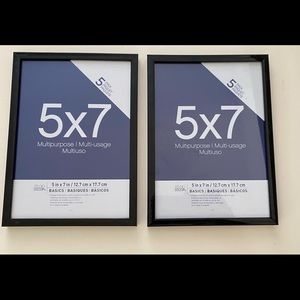 5x7 Black Multipurpose Picture Frame (NEW)